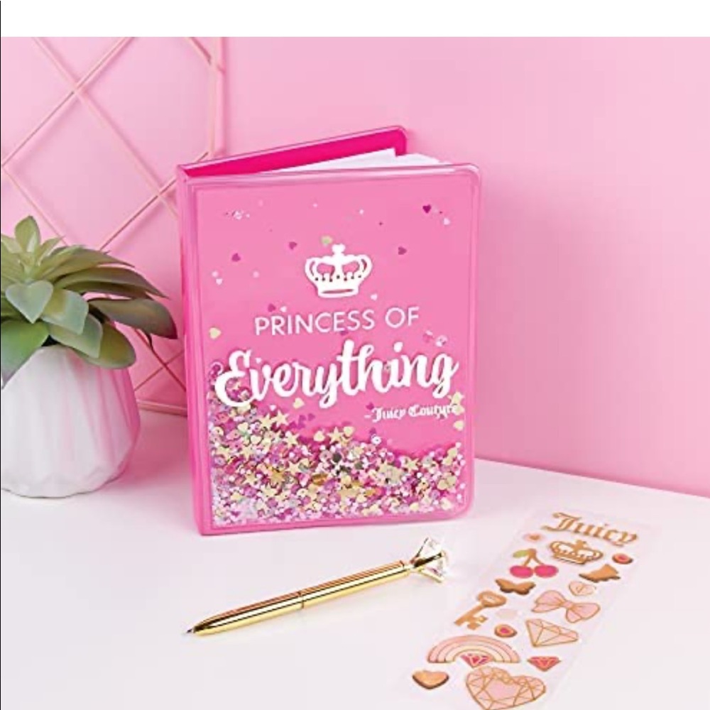 Juicy couture 19 piece princess of everything glitter journal - Picture 9 of 9